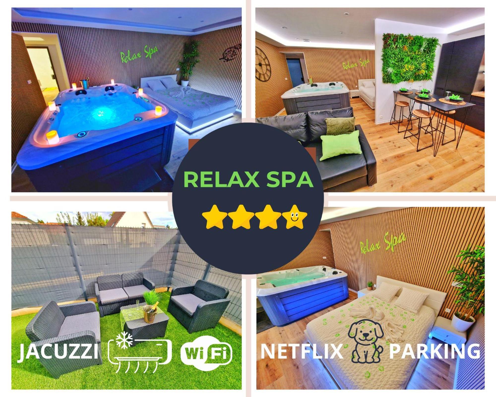 Relax Spa-4 Pers-Jacuzzi-Parking-Jardin-Clim-Colmar Muntzenheim Εξωτερικό φωτογραφία